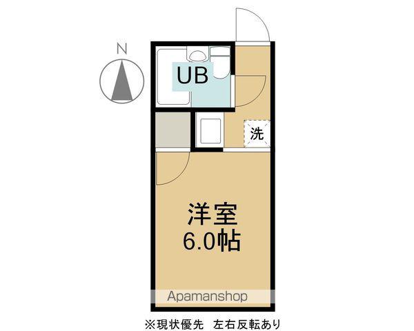 シティハイツマスダ(1K/3階)の間取り写真