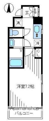 アイランド中野 2階階 間取り