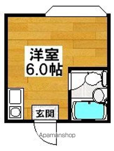 サクセス長居(ワンルーム/4階)の間取り写真