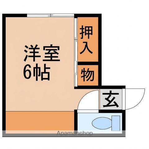 新和歌ハイツ(ワンルーム/1階)の間取り写真