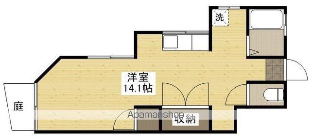 ALL AGES APARTMENT(ワンルーム/1階)の間取り写真