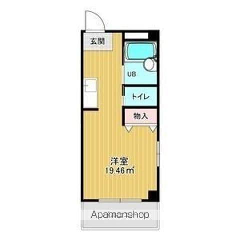 メゾン・ド・星ヶ丘セーヌ(ワンルーム/5階)の間取り写真