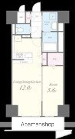 ル・シエール清水(1LDK/9階)の間取り写真