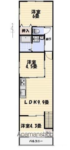 LIKE高野山(3LDK/2階)の間取り写真