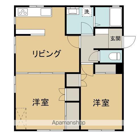 セフィラエス(2LDK/2階)の間取り写真
