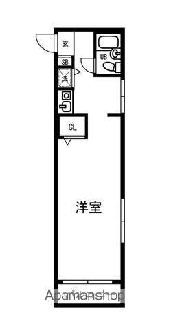 マイステージ中野IV(ワンルーム/3階)の間取り写真