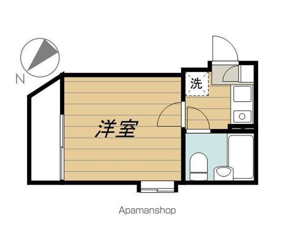 エマーユ戸田公園II(1K/1階)の間取り写真