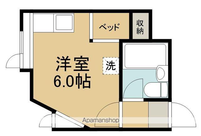 メゾンST(ワンルーム/2階)の間取り写真