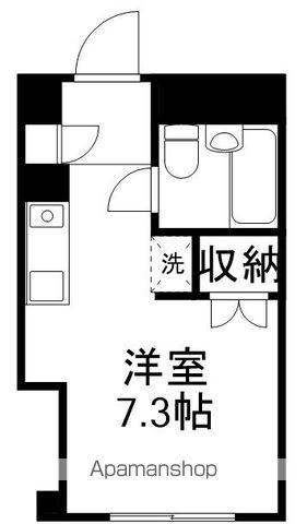 プルミエール西荻(ワンルーム/2階)の間取り写真