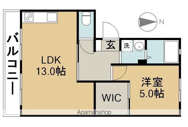 コーディア J(1LDK/1階)の間取り写真