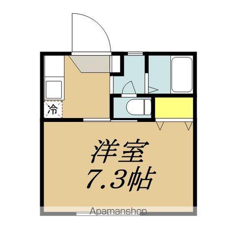 シャルマンさつきA(1K/1階)の間取り写真