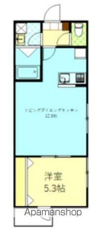 リブテラス(1LDK/2階)の間取り写真