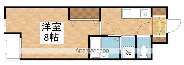 ファーストクラス豊栄(1K/3階)の間取り写真