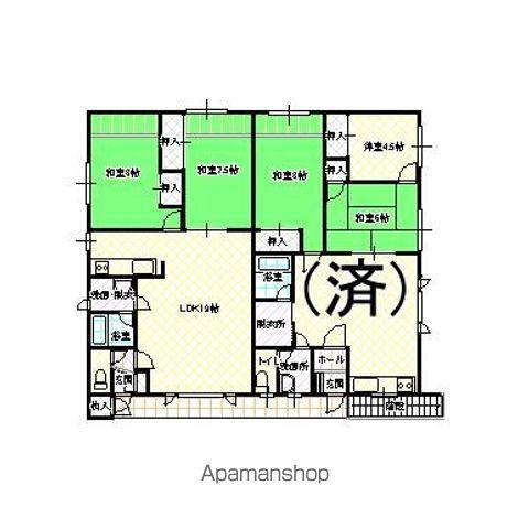 遠藤アパート(2LDK/2階)の間取り写真