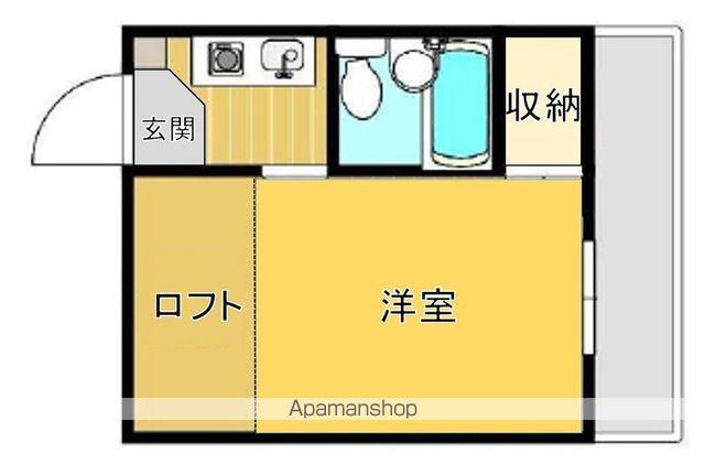 サンコート神田(ワンルーム/1階)の間取り写真