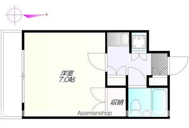 JMプレイス(1K/4階)の間取り写真