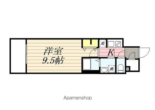S-RESIDENCE岐阜駅(1K/10階)の間取り写真