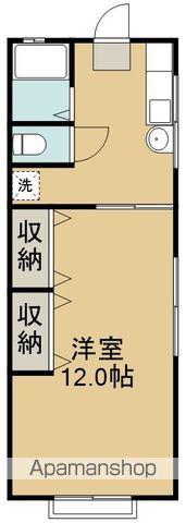 メゾン松崎(1K/2階)の間取り写真