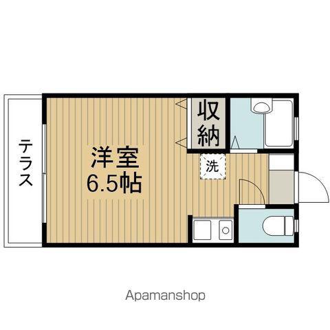 アカツキパレス(1K/3階)の間取り写真