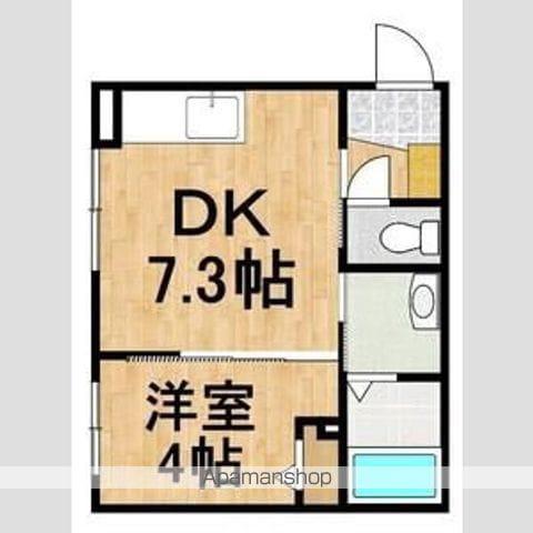 和MISAWA(1DK/2階)の間取り写真