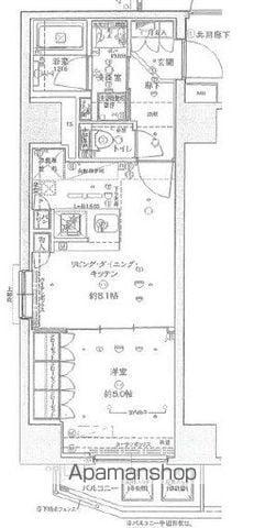 サンクレイドル横濱弘明寺(1LDK/2階)の間取り写真