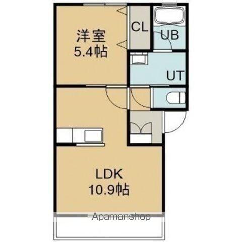 プレンザ(1LDK/3階)の間取り写真