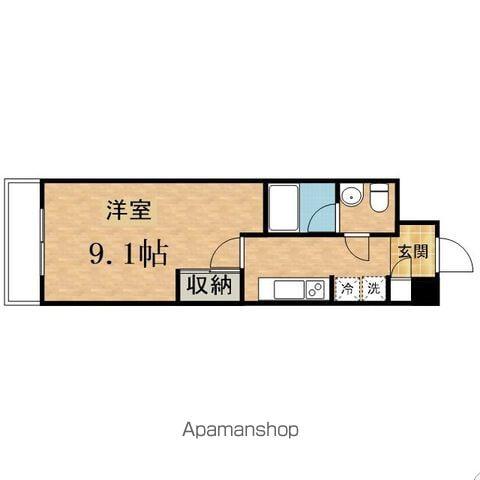 リコ・コリーナ(1K/2階)の間取り写真