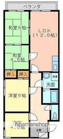クリエイトⅠ(4LDK/3階)の間取り写真