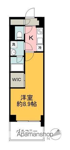 アルティジャーノディーズ狭山(1K/9階)の間取り写真