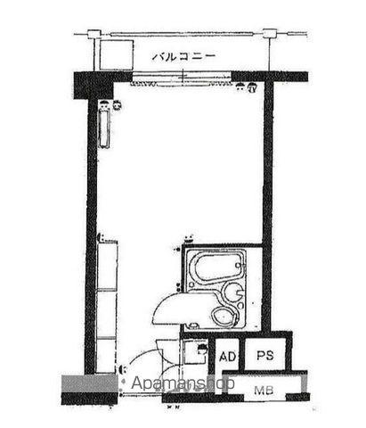 パピリオーテ西横浜 6階階 間取り