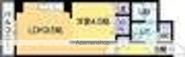 SUNSILK BLUE(1LDK/2階)の間取り写真