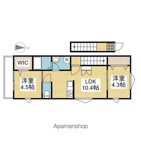 EARTH SYOENJI(2LDK/2階)の間取り写真