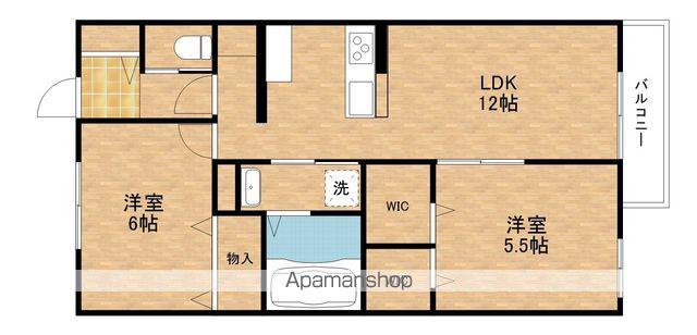 ヘーベルメゾン瀬田Ⅰ(2LDK/1階)の間取り写真