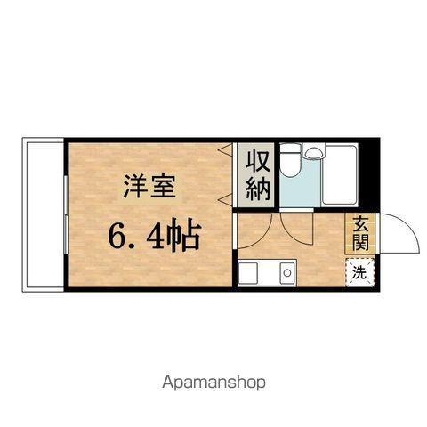 ロイヤルハイツ堀之内 6階階 間取り