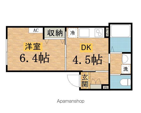 KEIAI RESIDENCE 八王子Ⅱ(1DK/3階)の間取り写真