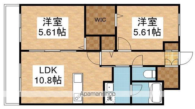 プレアデス(2LDK/1階)の間取り写真