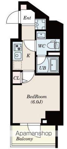 S-RESIDENCE松戸COSMEA(1K/3階)の間取り写真