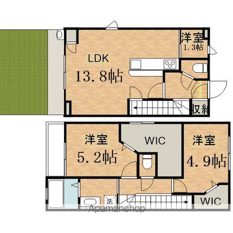 ＮＡＮＡＯ５７５(3LDK)の間取り写真
