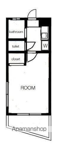 プラネットノエル(1K/1階)の間取り写真