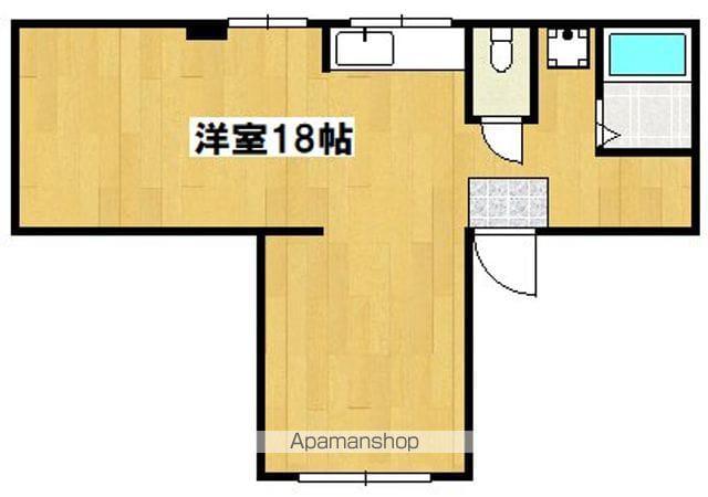 パレロンシャム(ワンルーム/1階)の間取り写真