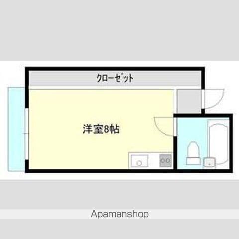 シティ鷺ノ森(ワンルーム/3階)の間取り写真