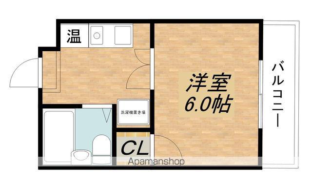 メゾンドムラジⅢ(1K/3階)の間取り写真