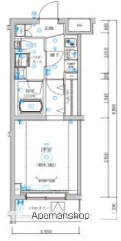 REGOLITH板橋本町(1K/2階)の間取り写真