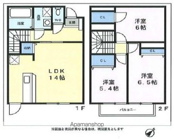 メディテックⅠ(3LDK)の間取り写真