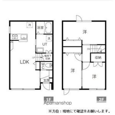 エルムテラス北麻生Ⅰ(3LDK/1階)の間取り写真