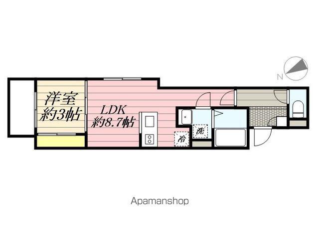 ZEH箱崎LASPACIOⅡ(1LDK/1階)の間取り写真