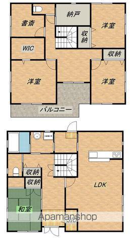 北陸本線 田村駅 徒歩42分 2階建 築18年(5SLDK)の間取り写真