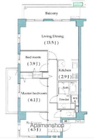 LANAI CLARTE29(3LDK/5階)の間取り写真