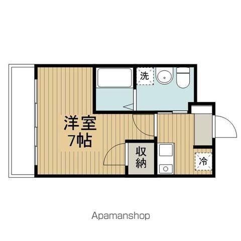 サンシャイン高円寺(1K/5階)の間取り写真