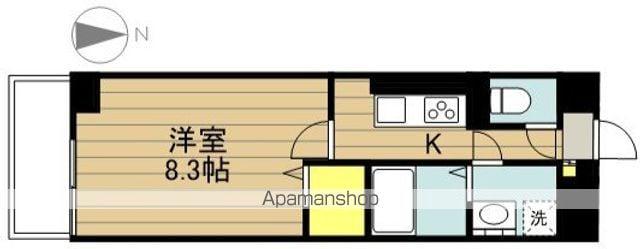 ABBEY STUDIO(1K/2階)の間取り写真